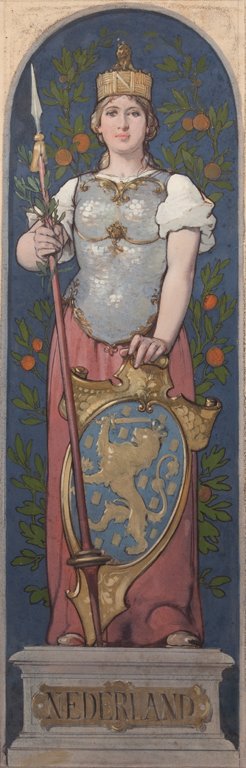 Alegoria o Holandii autorstwa George Sturm